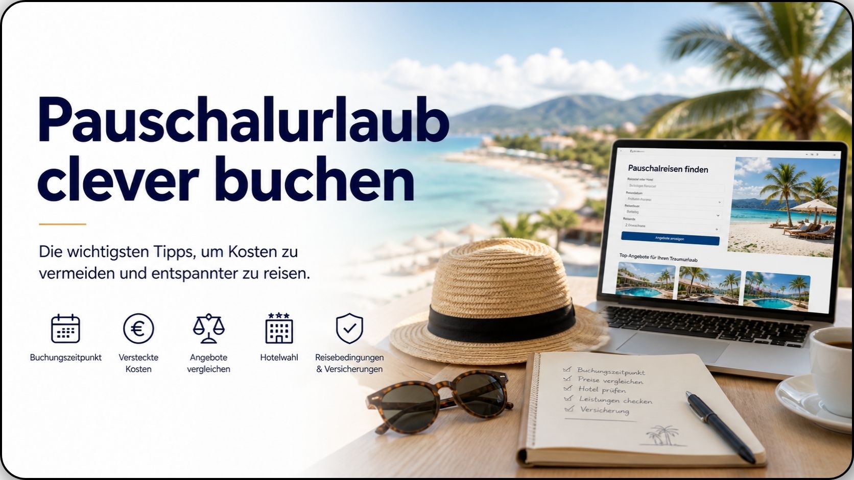 🌴 Pauschalreisen buchen: So finden Sie entspannt das beste Angebot
